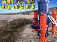 zjq潛水抽沙泵渣漿22千瓦立式河道清淤吸沙機河底攪拌抽砂泵