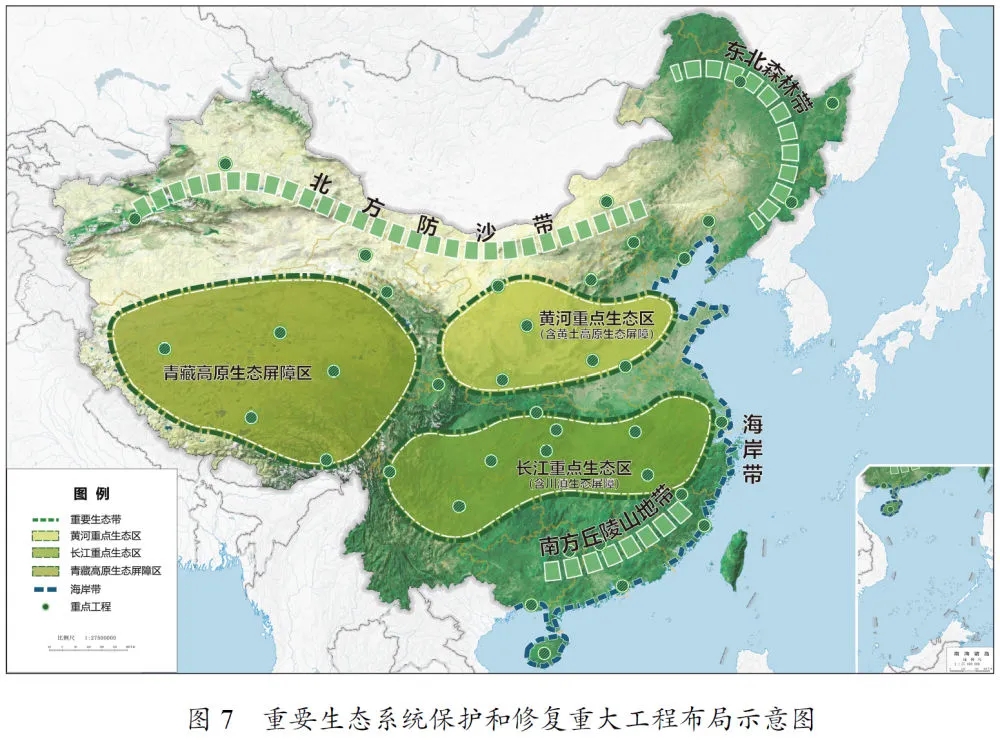 完善生態安全屏障體系